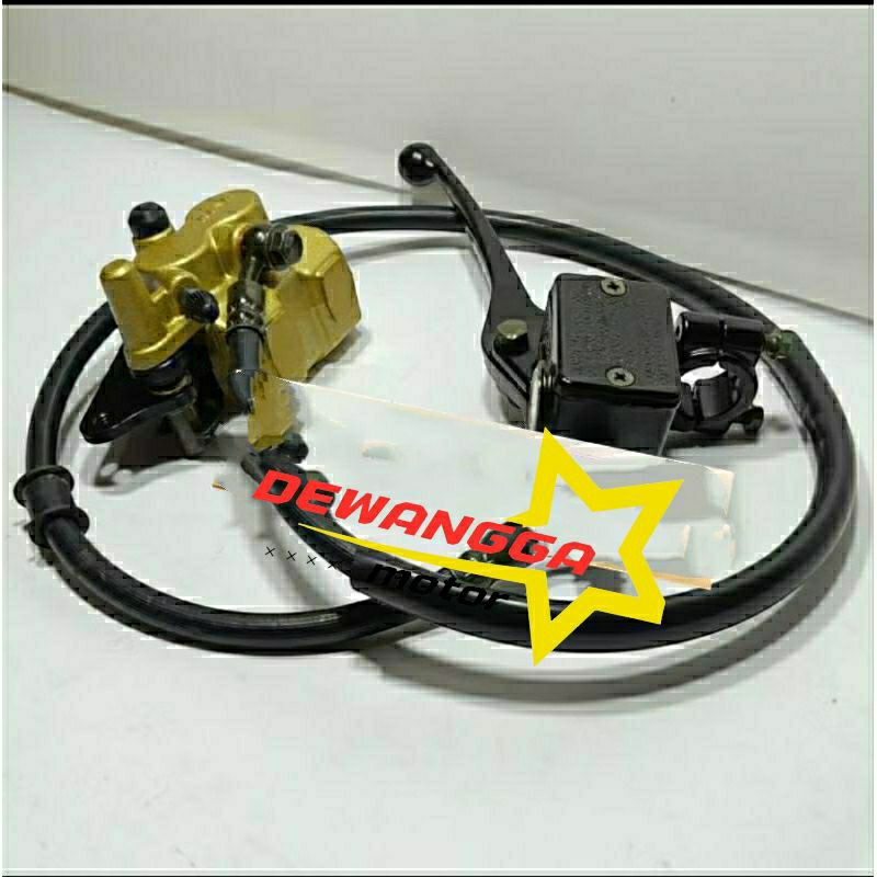 MASTER REM + KALIPER DEPAN + SELANG REM DEPAN SUPRA X LAMA SUPRA FIT LAMA