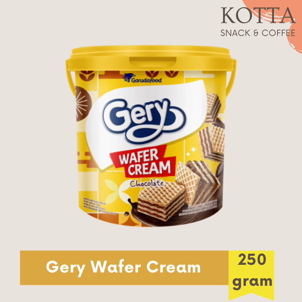 

Gery Wafer Cream Chocolate 250 gram