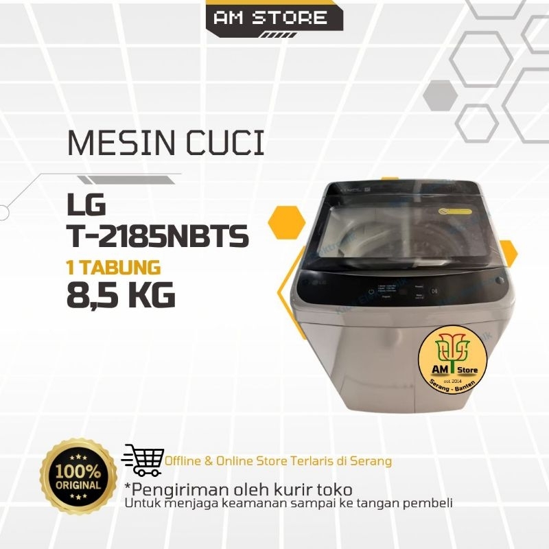 Mesin Cuci LG T-2185NBTS 8,5kg (1 Tabung)