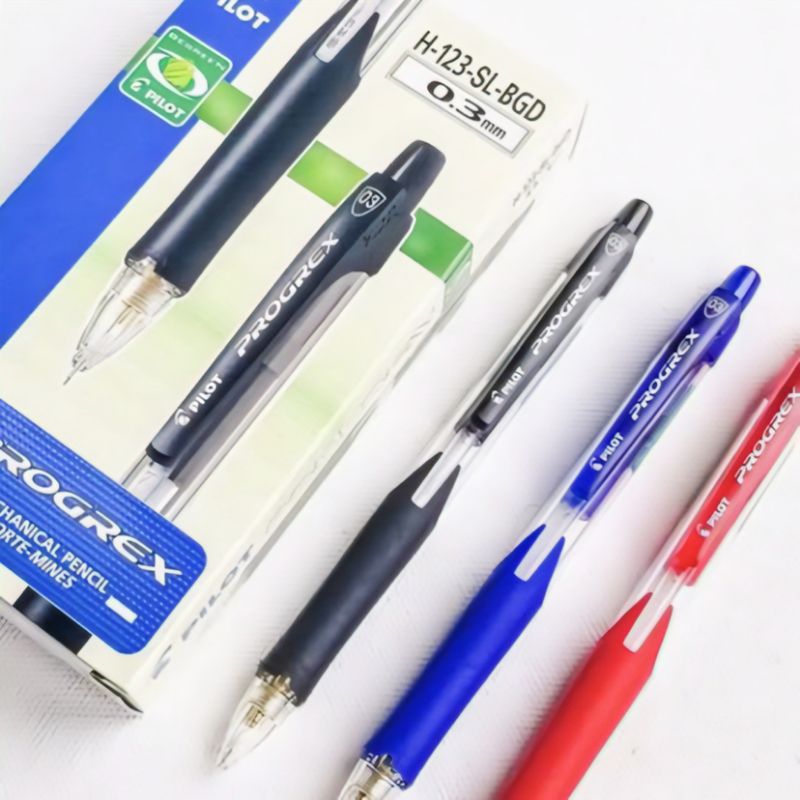 

PENSIL MEKANIK PILOT 0.3MM H-123-SL (1PAK/12PCS)