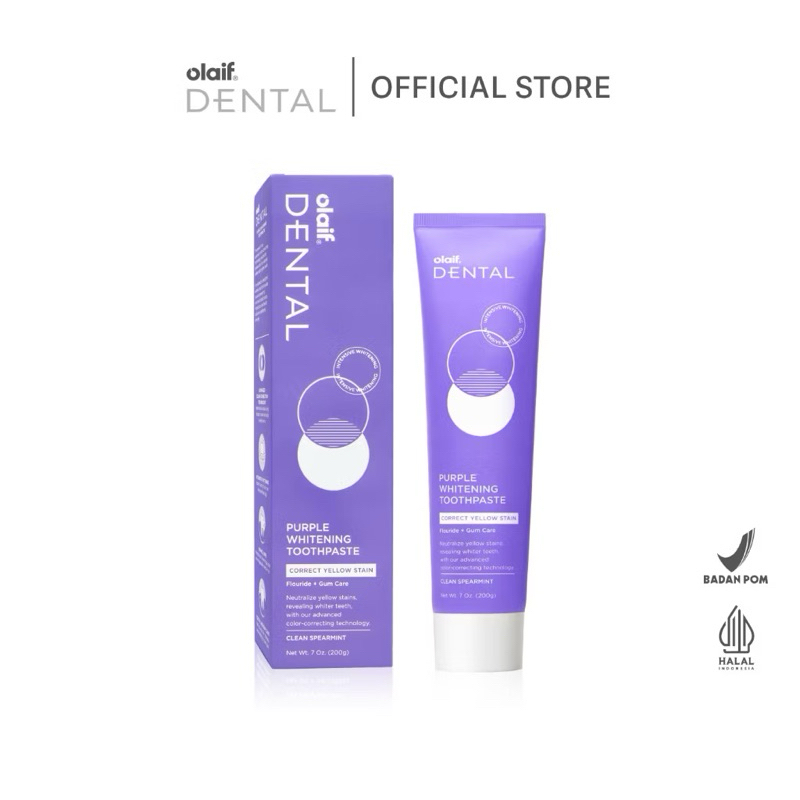OLAIF DENTAL PURPLE TOOTHPASTE