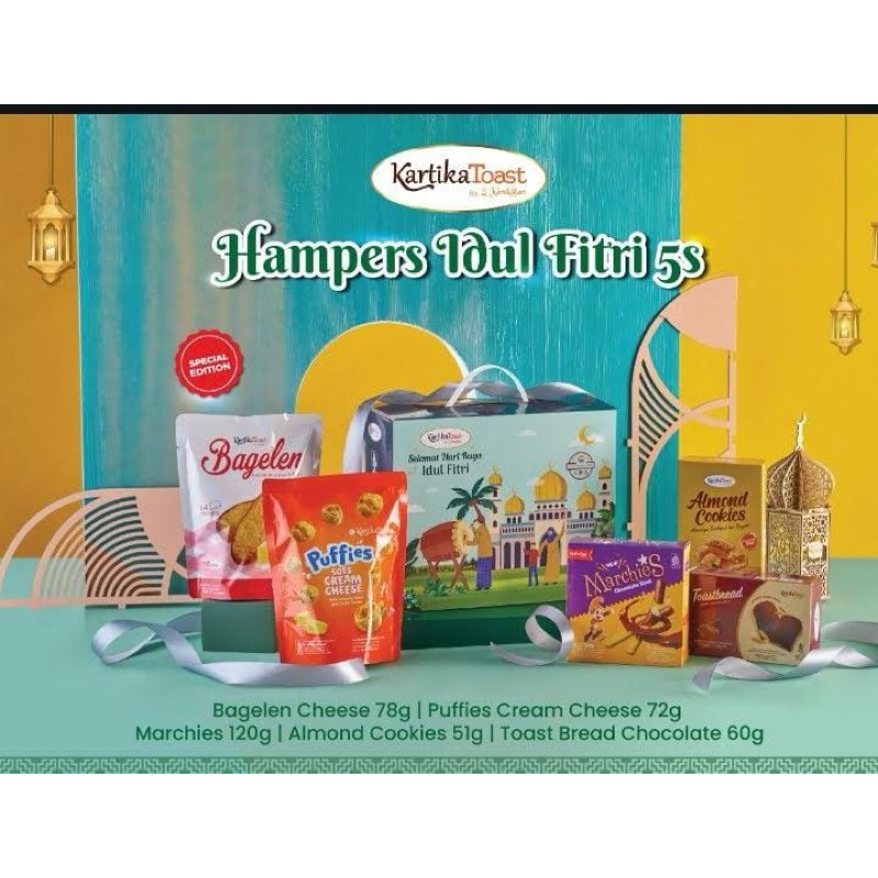 5s Hampers lebaran kartika toast kartika sari Gift idul fitri set hamper paket hampers parcel lebara