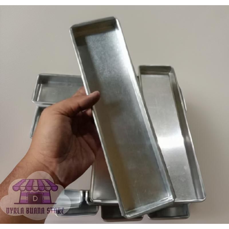 Loyang Panjang ukuran 20, 25, 30, 35cm. Lebar 5cm, tinggi 2cm