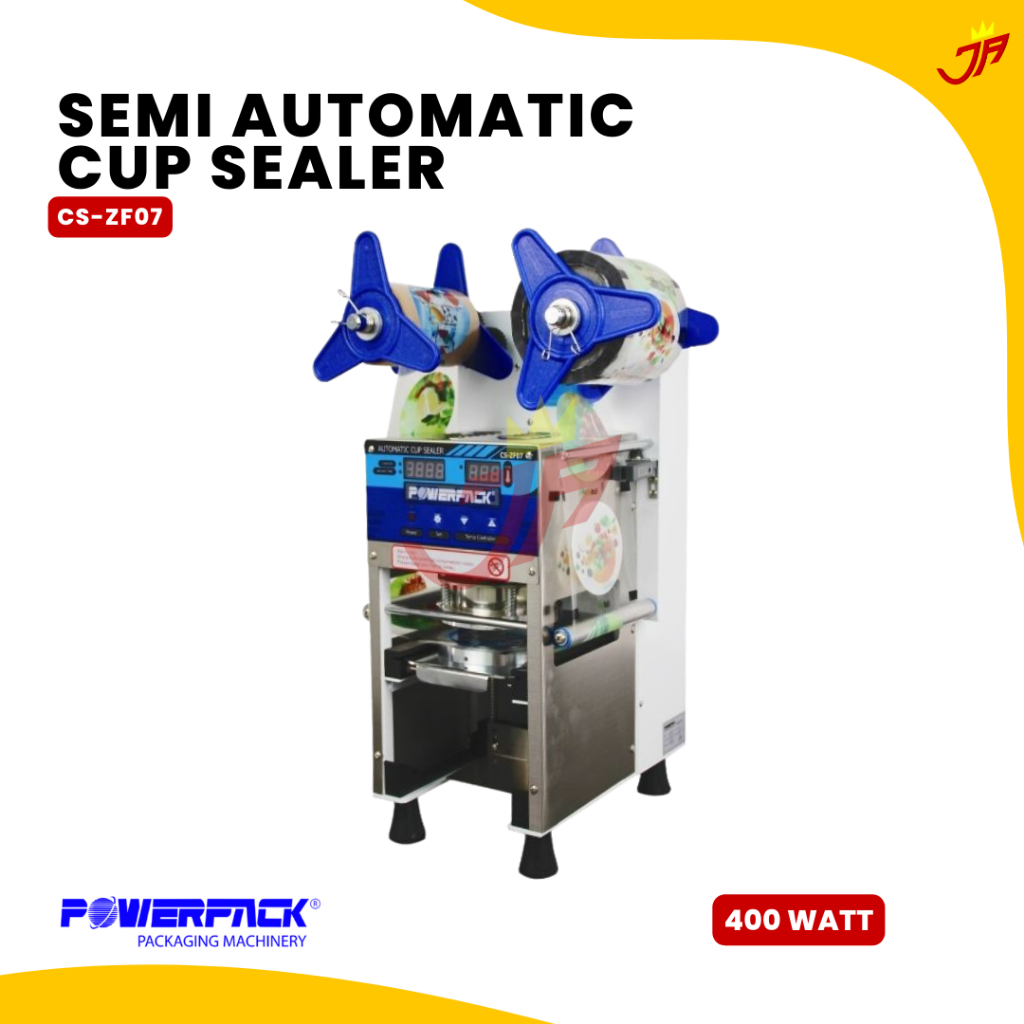 POWERPACK Semi Automatic Cup Sealer CS-ZF07 / Cup Sealer Otomatis