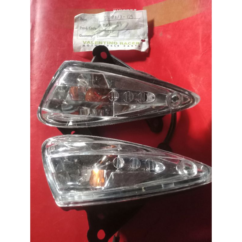 lampu sen depan suprax125 lama