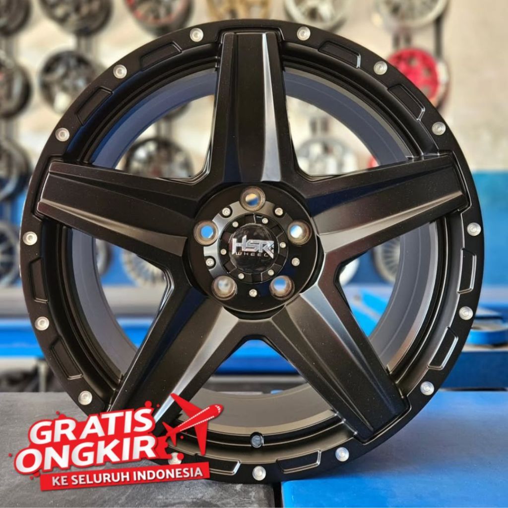 Velg Ring 18 HSR Landmark Lubang Baut 5 Untuk Innova Xtrail Crv Almaz