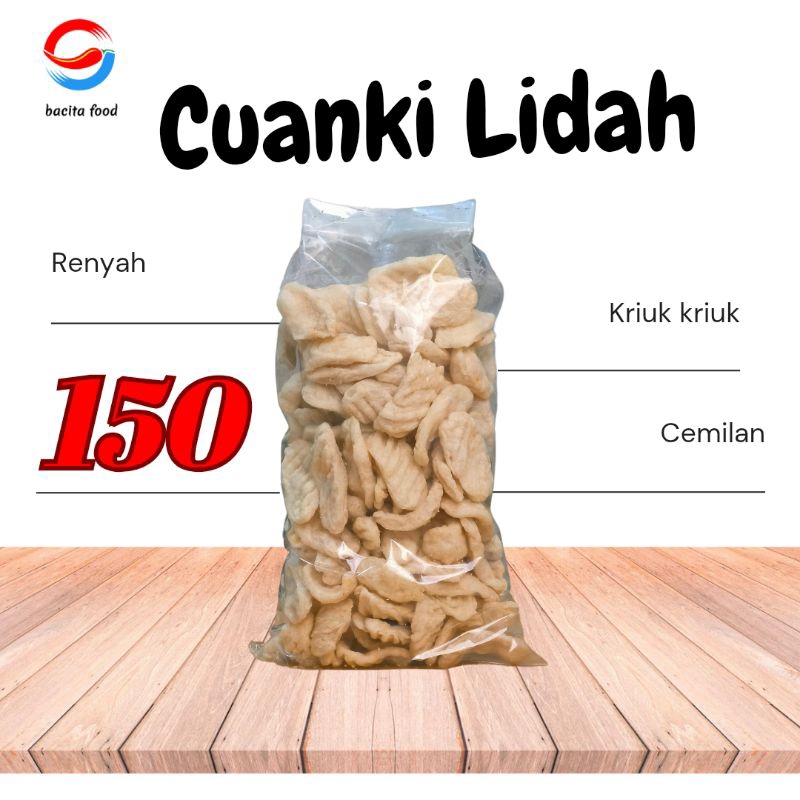 

TERMURAH Cuanki lidah isi 150 pcs