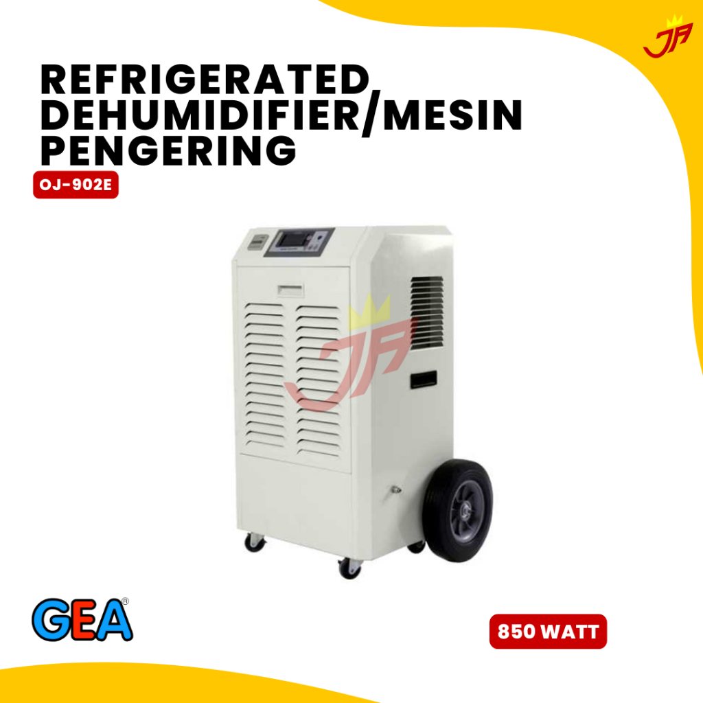 GEA OJ-902E Refrigerated Dehumidifier Mesin Pengering 90 L/hari, Area 90-120 m²