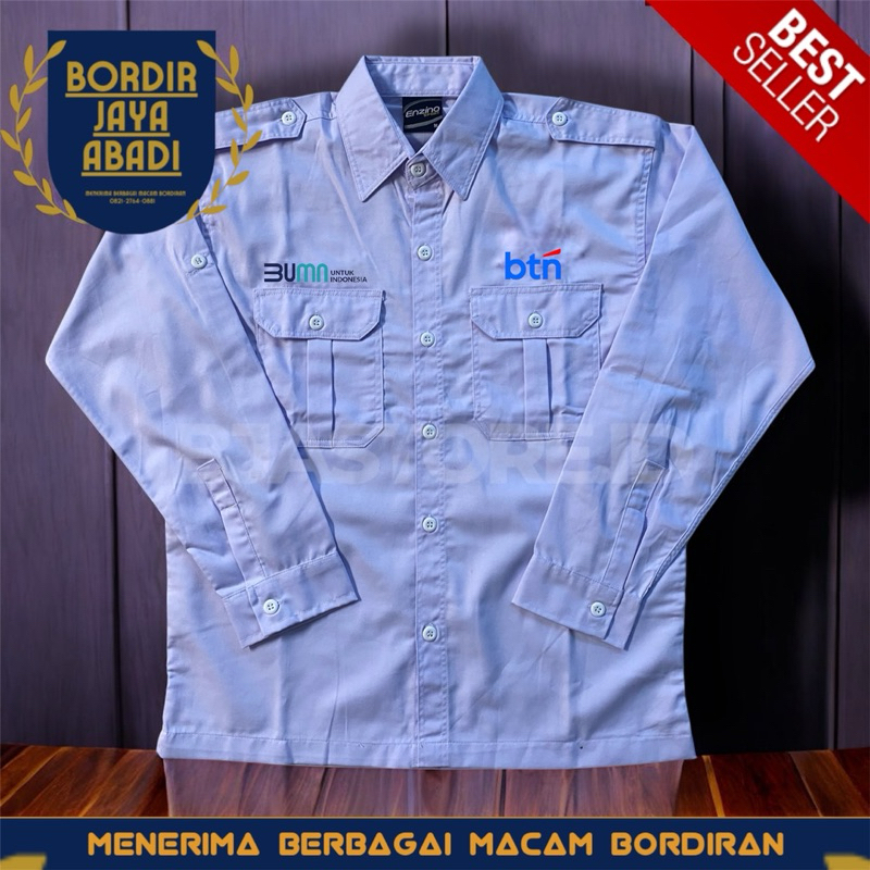 Kemeja BUMN BTN Seragam Kerja BUMN BTN