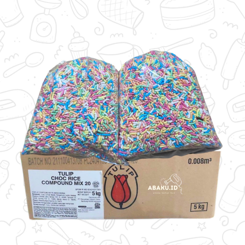 

MESES TULIP WARNA WARNI (REPACK) 1 KG