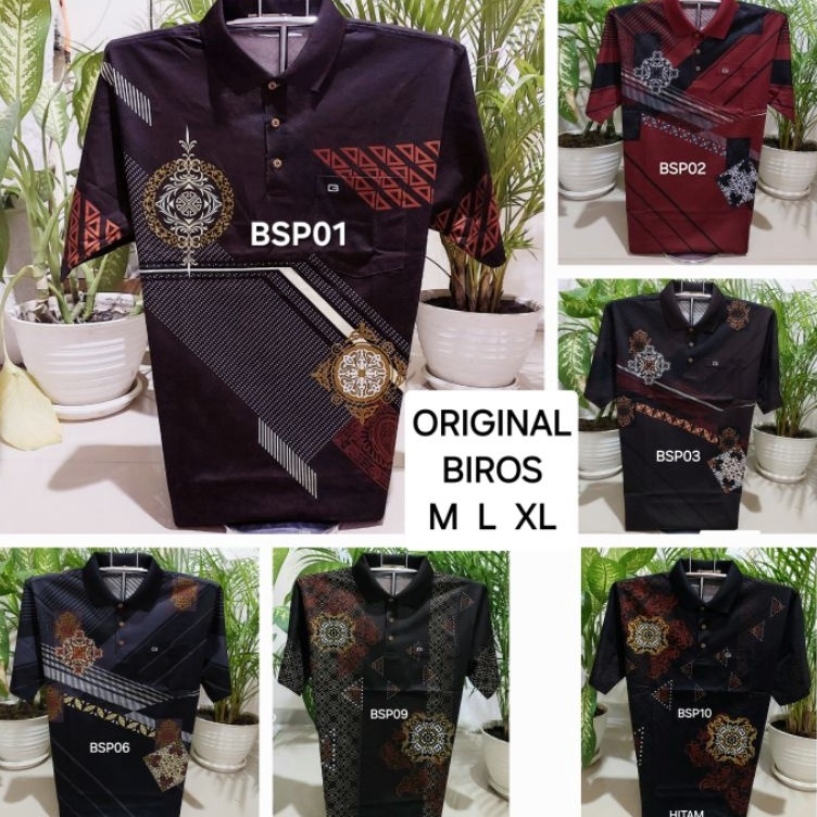 KODE Q24B Biros Platinum size M L XL katun halus