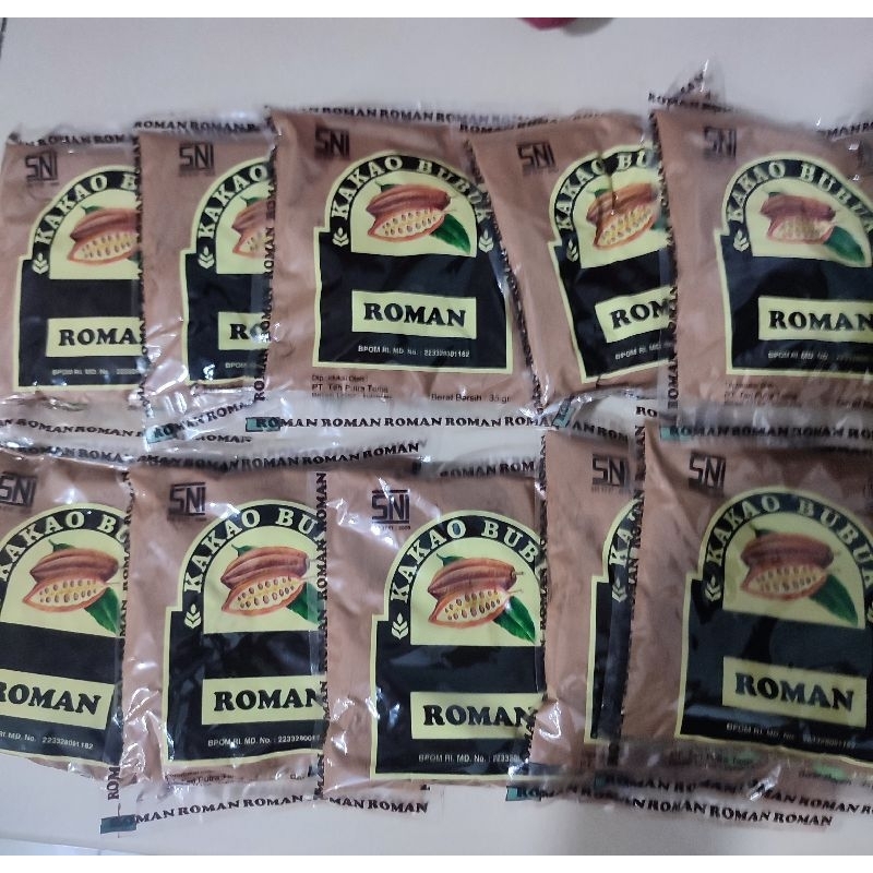 

Kakao Bubuk ROMAN 35gr 1 PACK isi 10bks