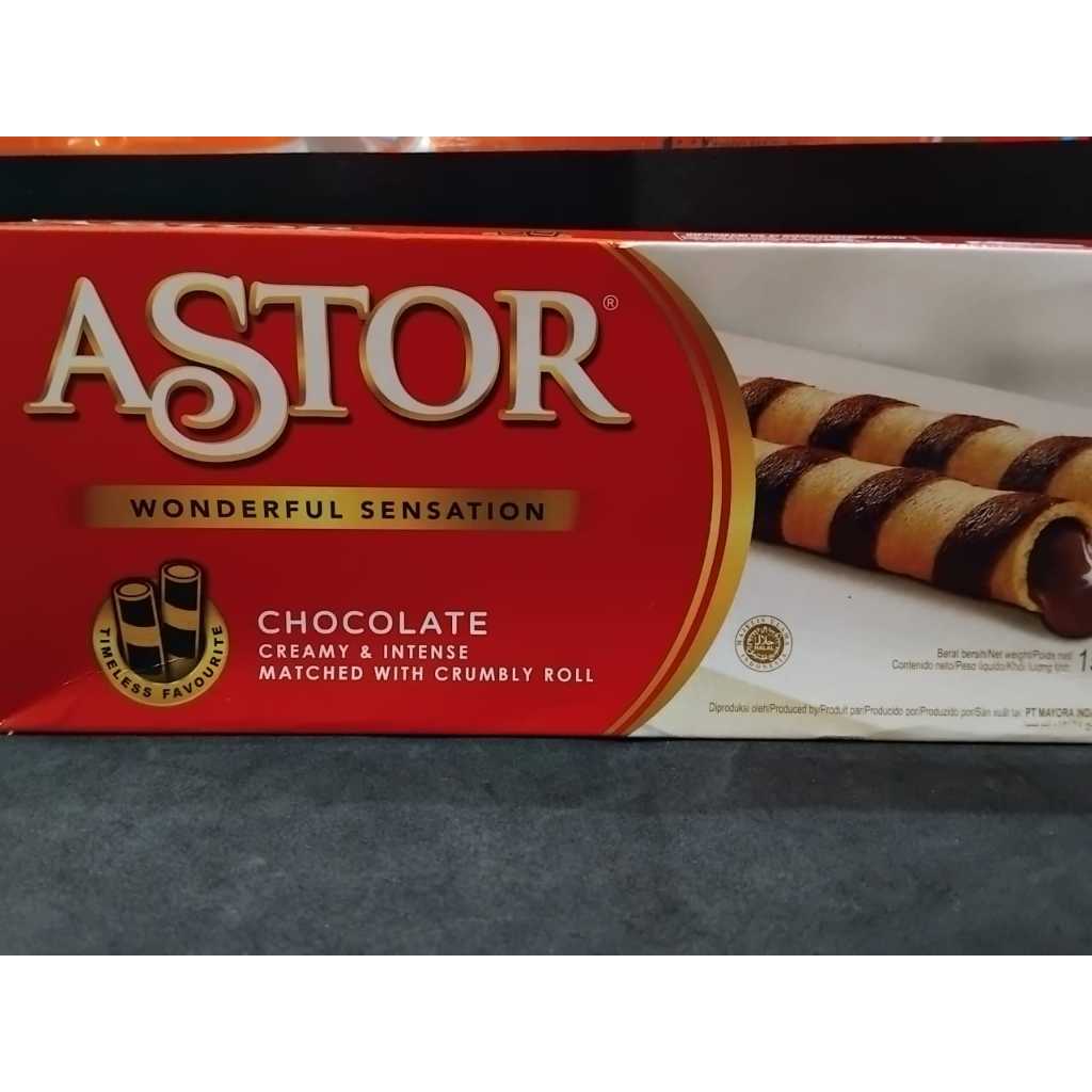 

ASTOR WAFER CHOCOLATE 120GR WAFER STIK COKLAT