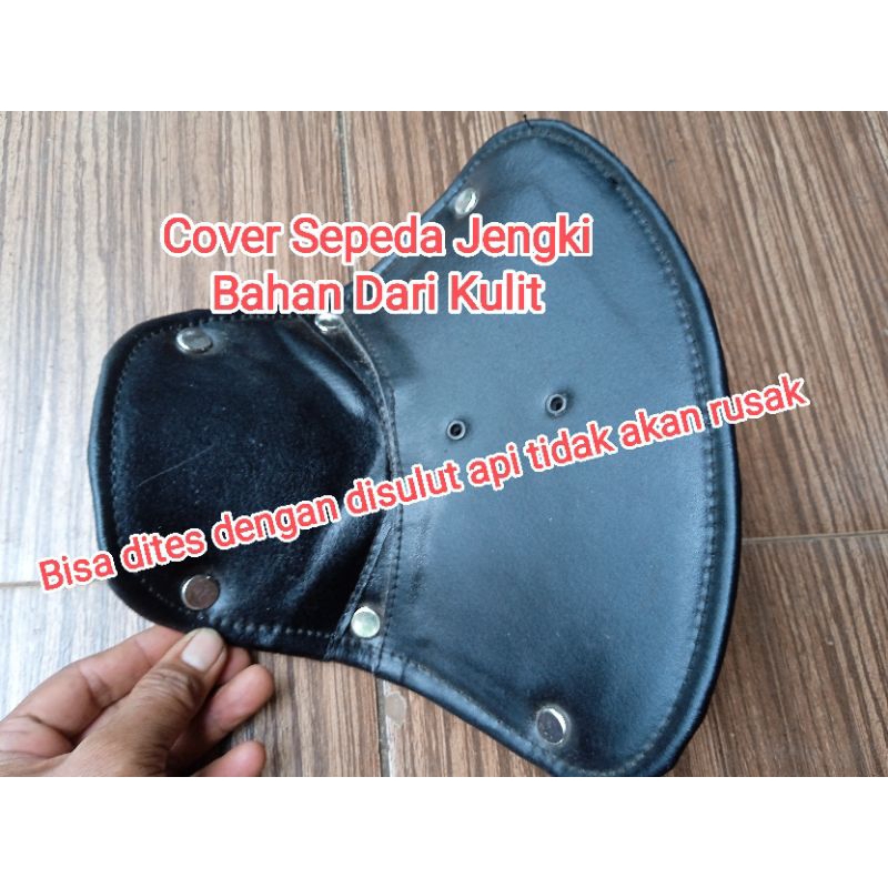 Cover Sadel Jengki kulit