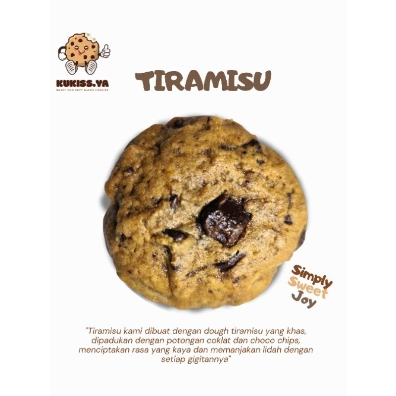 

Soft Cookies (by KUKISS.YA) - Tiramisu Soft Baked Cookies