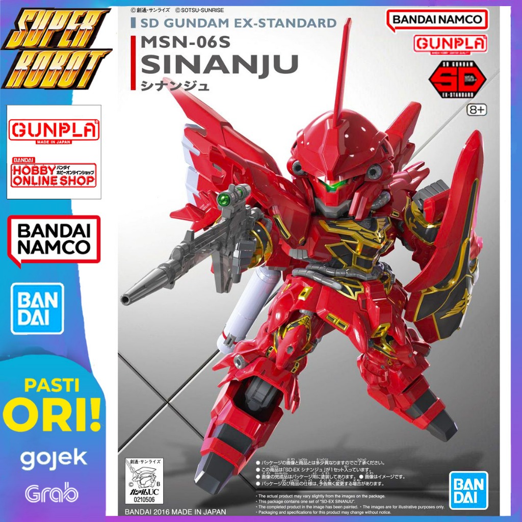 BANDAI SD Gundam EX Standard MSN-06S Sinanju