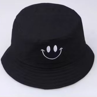 Topi Bucket / Topi Ember Bordir Dewasa / Anak (Unisex)