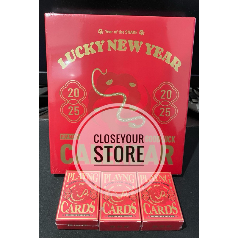 POPMART KALENDER - PLAYING CARD SPECIAL CNY