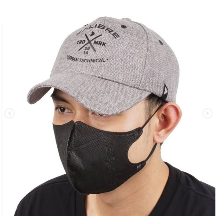 Topi Pria Kalibre Caps 991983014/991983 014 Grey topi baseball bisbol Fashion Original