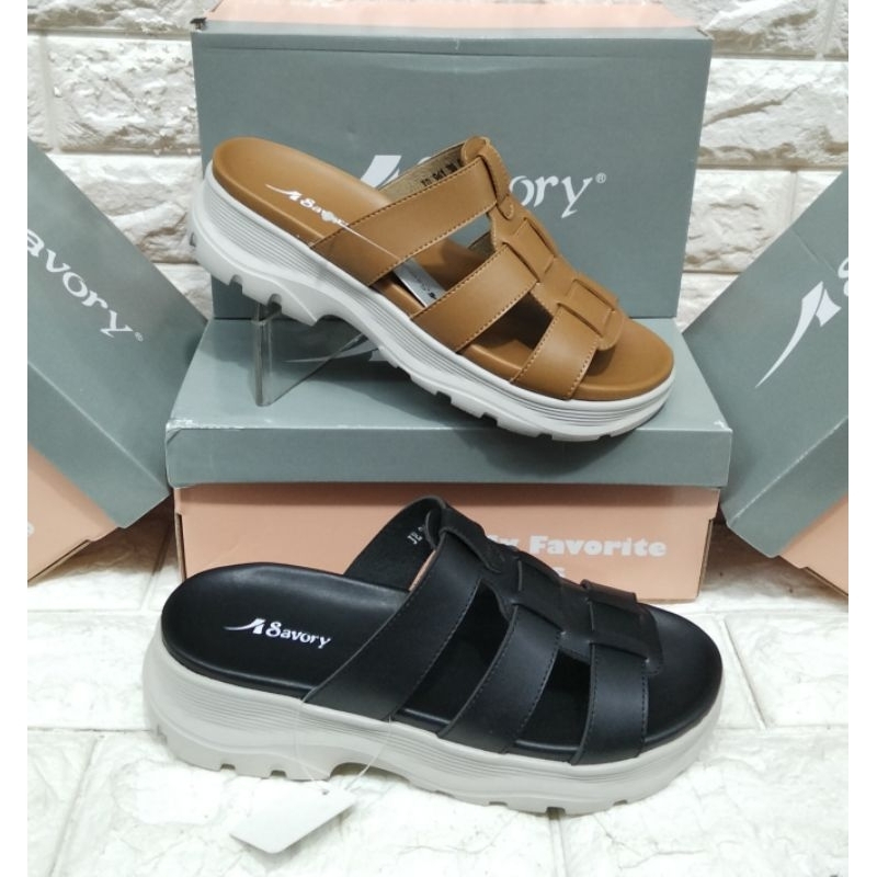 SENDAL SELOP WANITA SAVORY JD 961 TERBARU DAN ORIGINAL