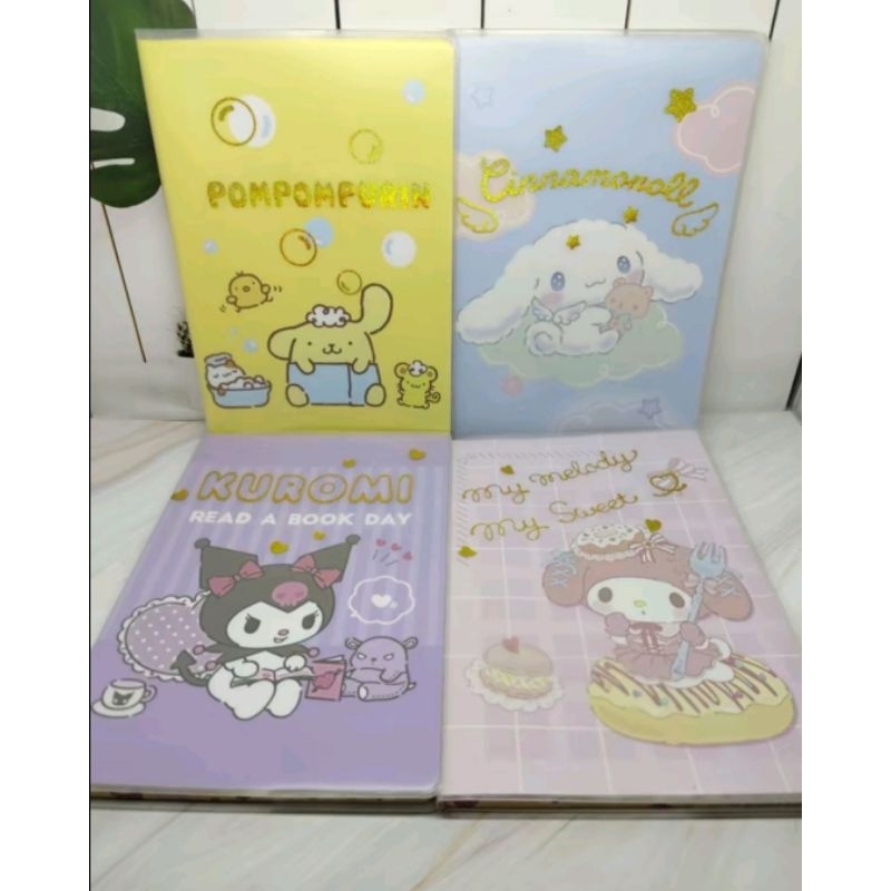 

buku tulis tebal cover plastik dan bisa lepas