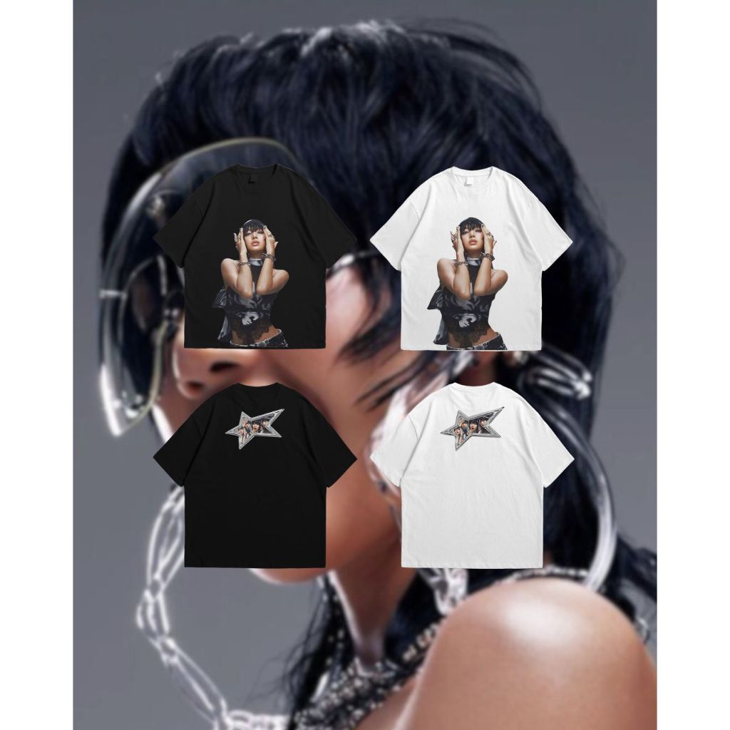 KAOS BAJU LISA ROCKSTAR OVERSIZE | Bootleg | UNDIFINED