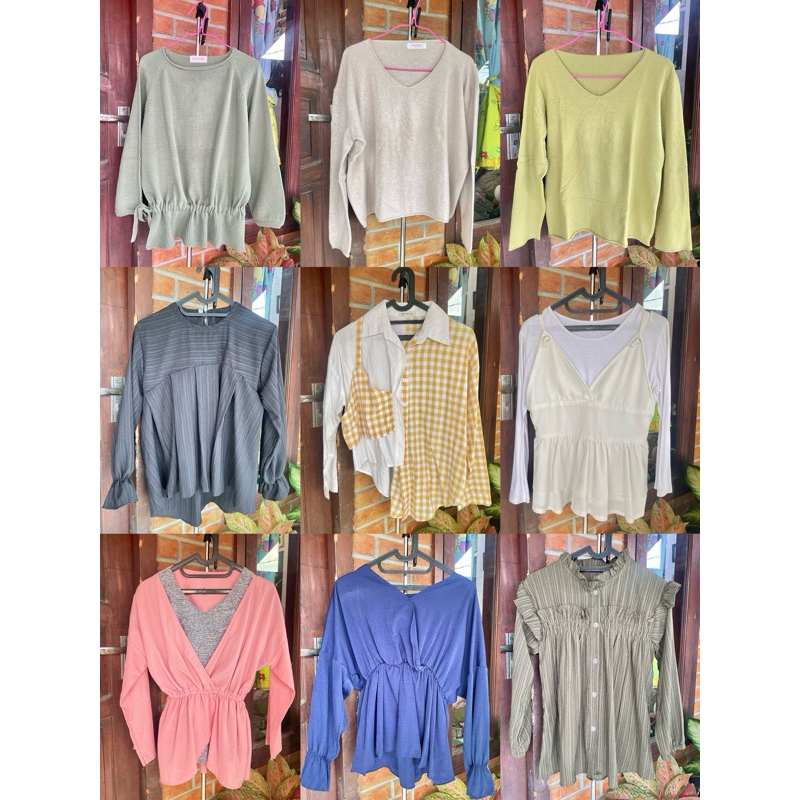 BAJU / JEANS jiniso / SWEATER oclo / DRESS