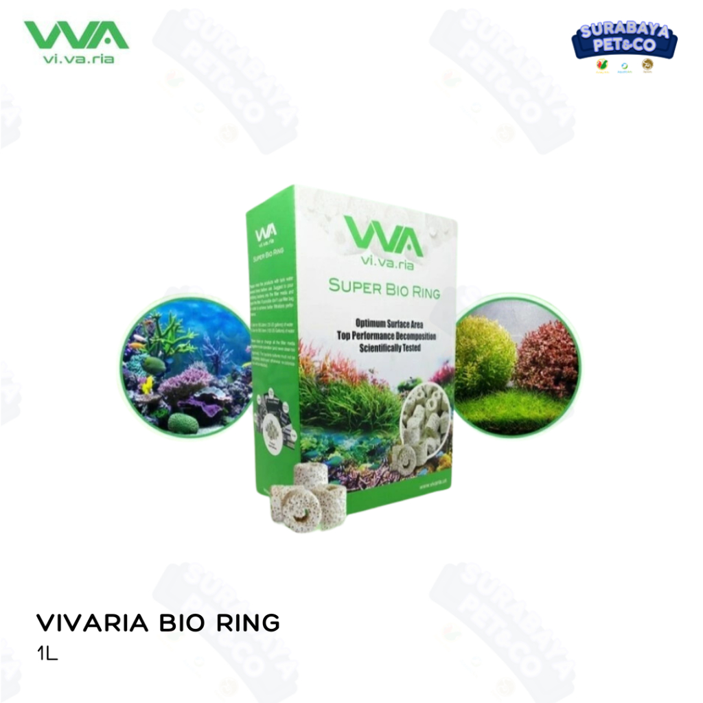 vivaria super bio ring (media bacteria aquascape/air tawar)