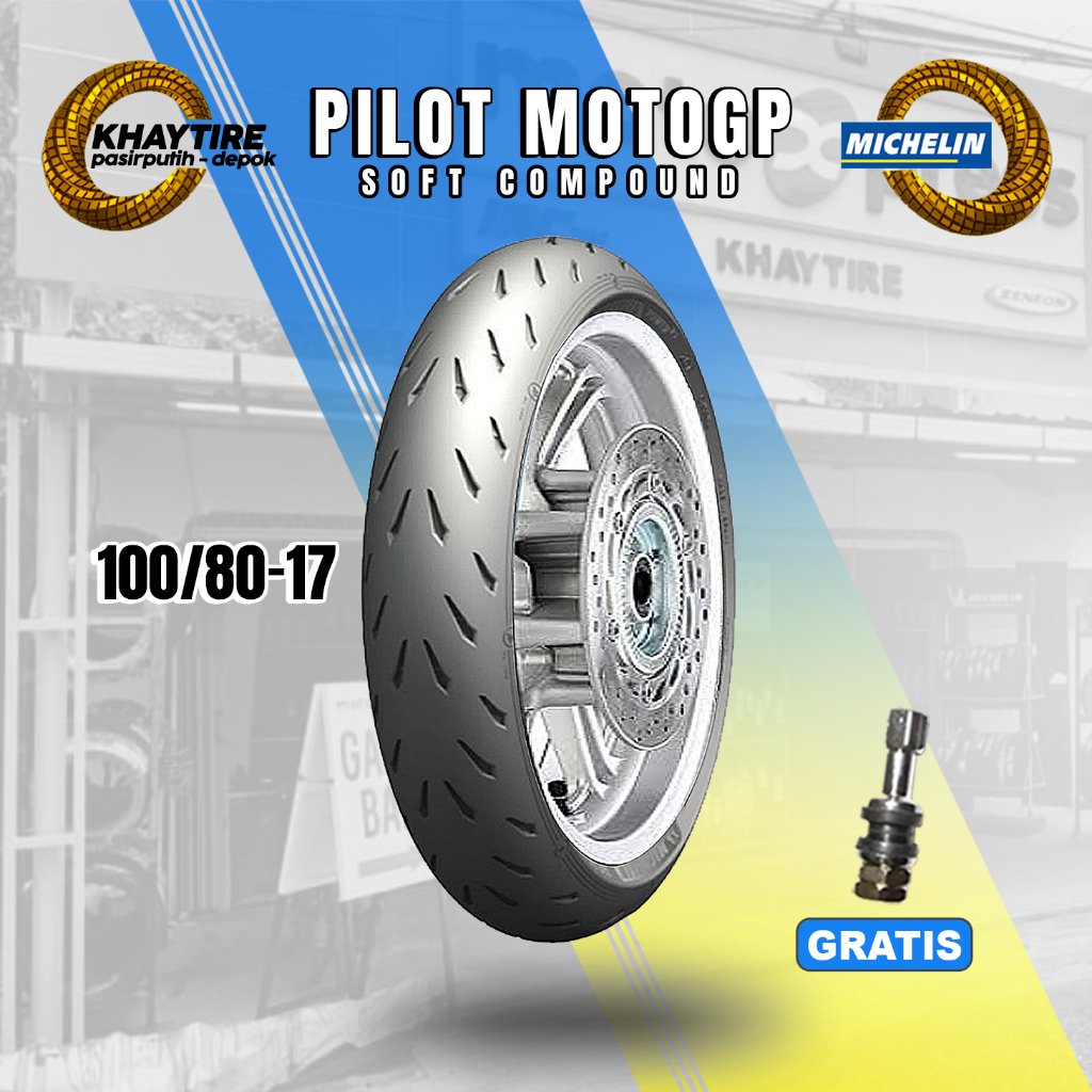 Ban Motor Sport MICHELIN PILOT MOTOGP 100/80-17 Tubeless