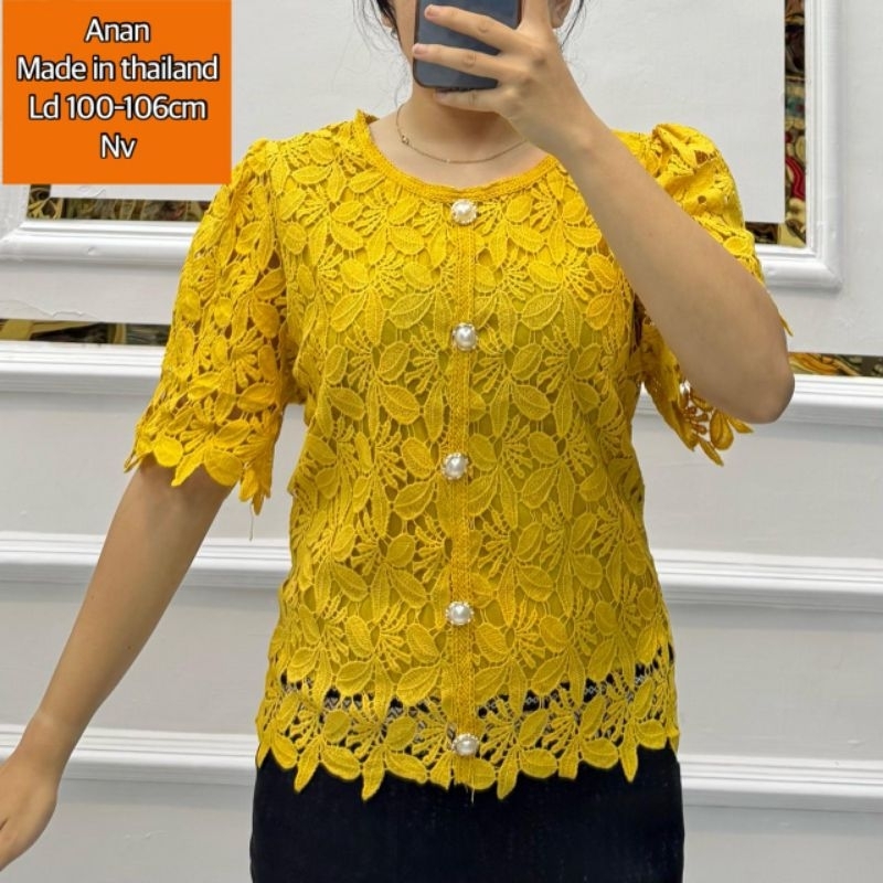 Blus an an Brokat Bangkok Made in Thailand