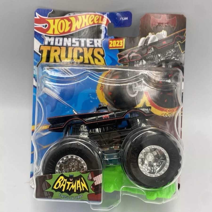 Hot Wheels Monster Trucks Diecast Batman Classic TV Series Original BATMOBILE