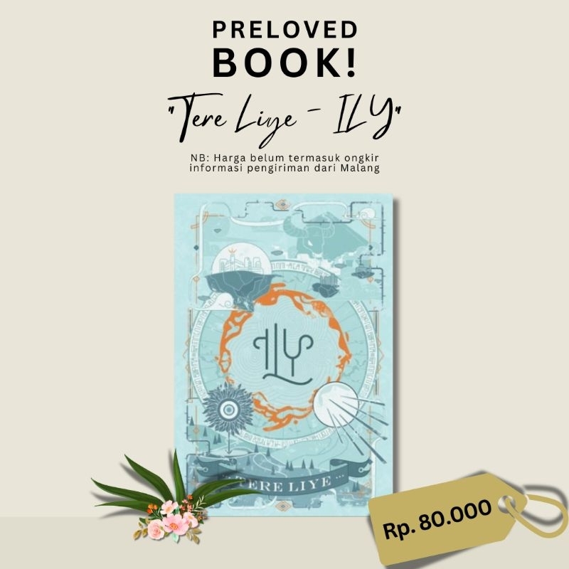 [PRELOVED] Tere Liye - ILY (bertanda tangan) - BUKU BEKAS