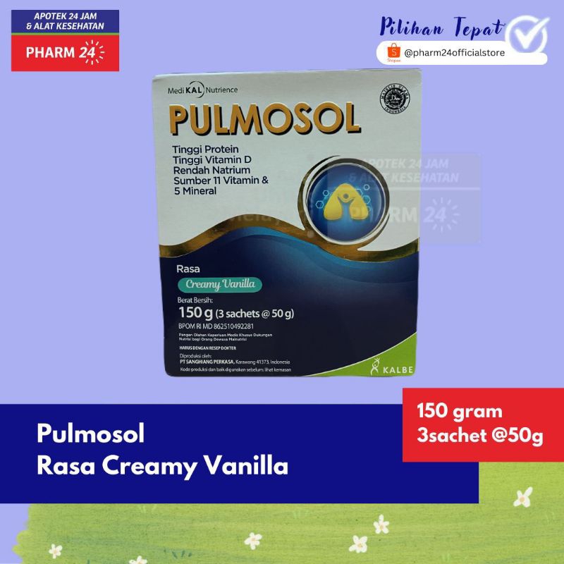 

Pulmosol rasa Creamy Vanila