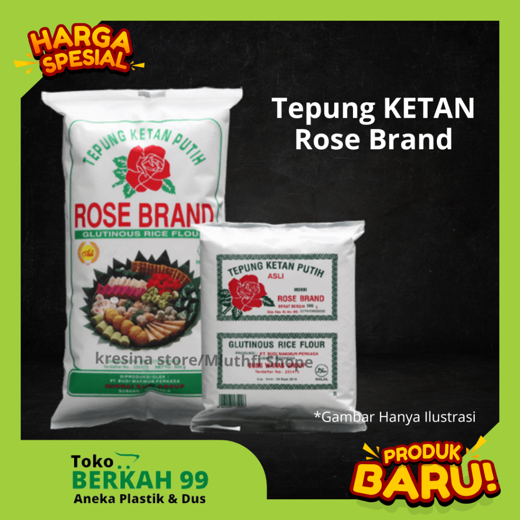 

Tepung Ketan Rose Brand Terbaik