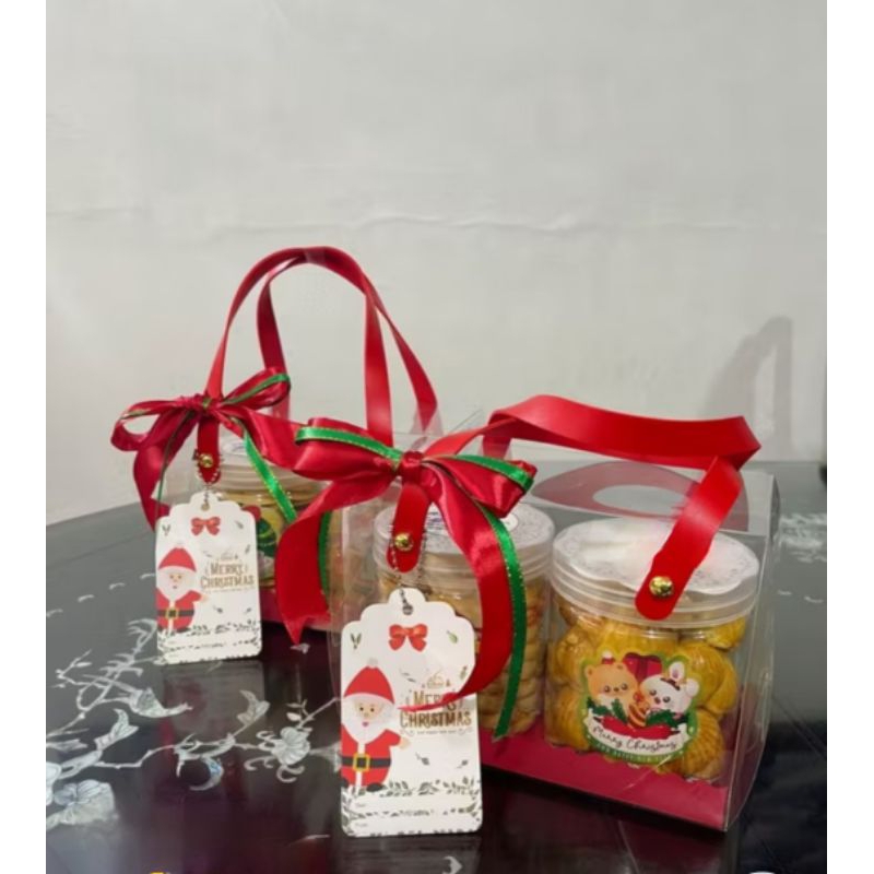 

Box Mika Tali Kulit Merah box mika hampers