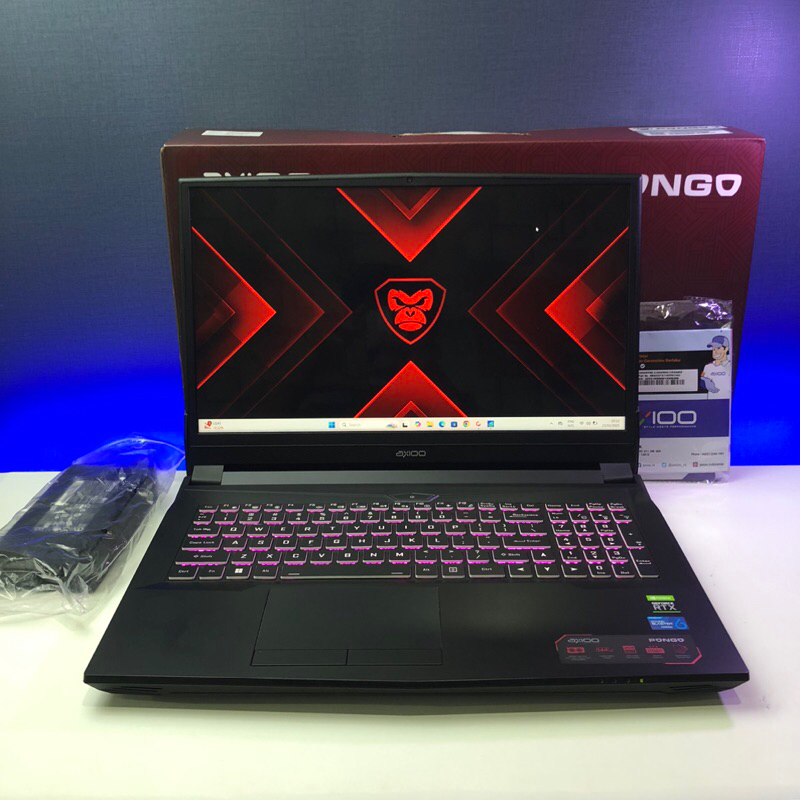 AXIO MYBOOK PONGO 7 INTEL CORE i7 11Th RAM 32GB 512 SSD RTX3070 8GB 16,1 FHD 144Hz 100% SRGB FULLSET