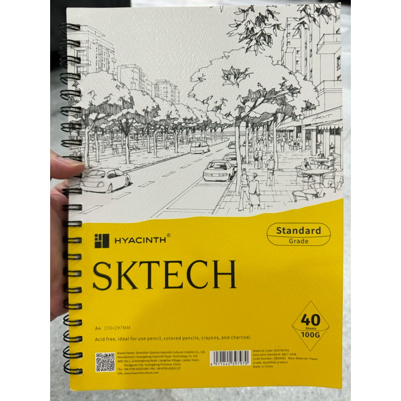 

Sketchbook A4 (Baru)