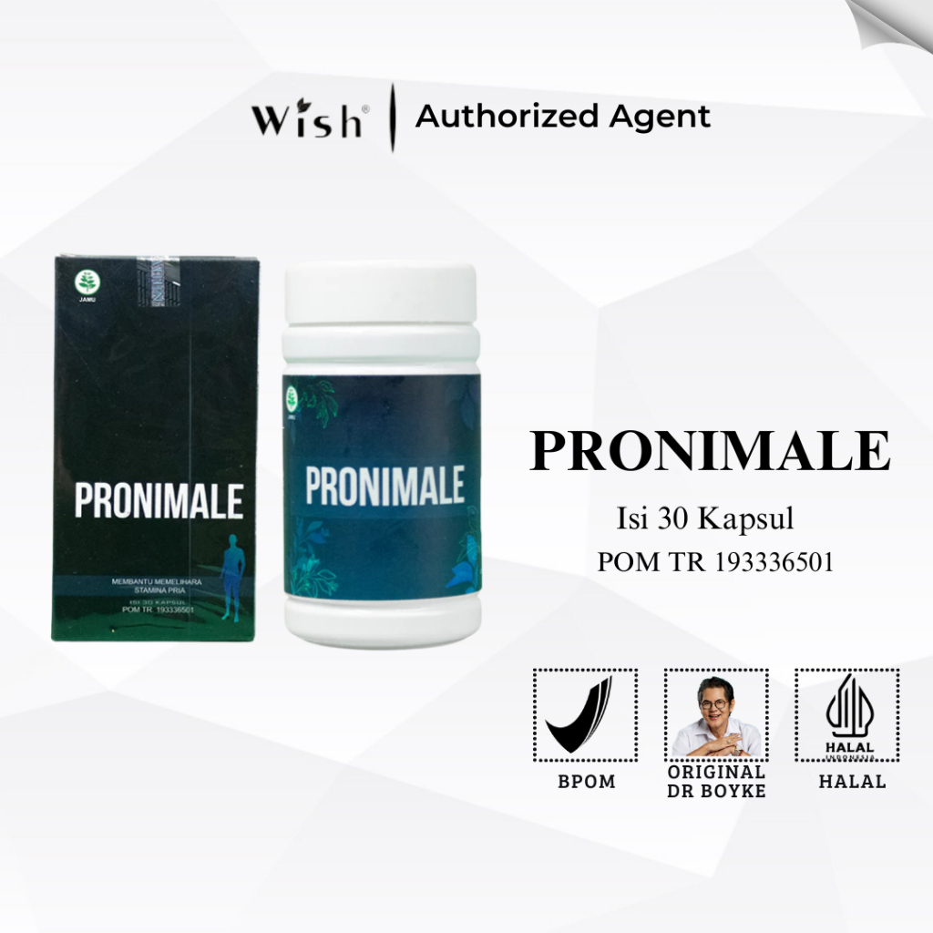 Wish Pronimale by dr Boyke - Herbal Kesuburan Pria by Wish Boyke