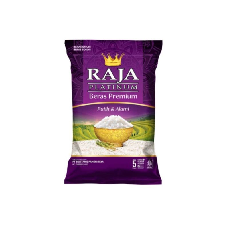 

Beras Raja platinum 5 kg