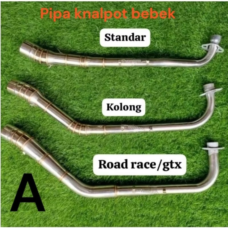 PIPA KNALPOT ROAD RACE JUPITER Z VEGA GRAND ASTREA ALL BEBEK LEHER KNALPOT BEBEK LEHER KNALPOT ROAD 
