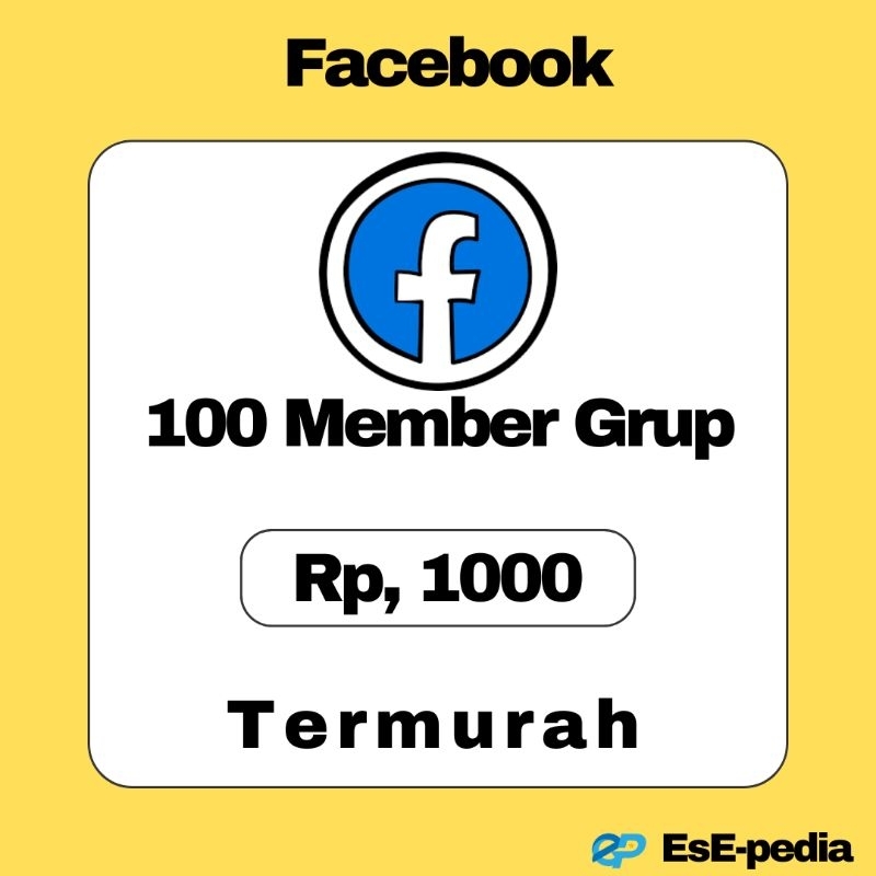 MEMBER GRUP FACEBOOK TERMURAH