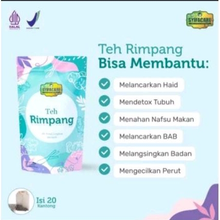 

Teh Rimpang100% Bahan Alami