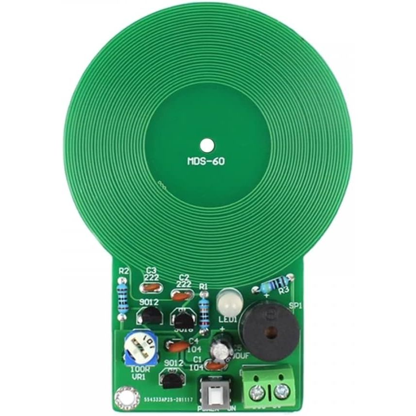 DIY KIT Metal Detector Detektor Logam Sensor Deteksi Besi Induksi