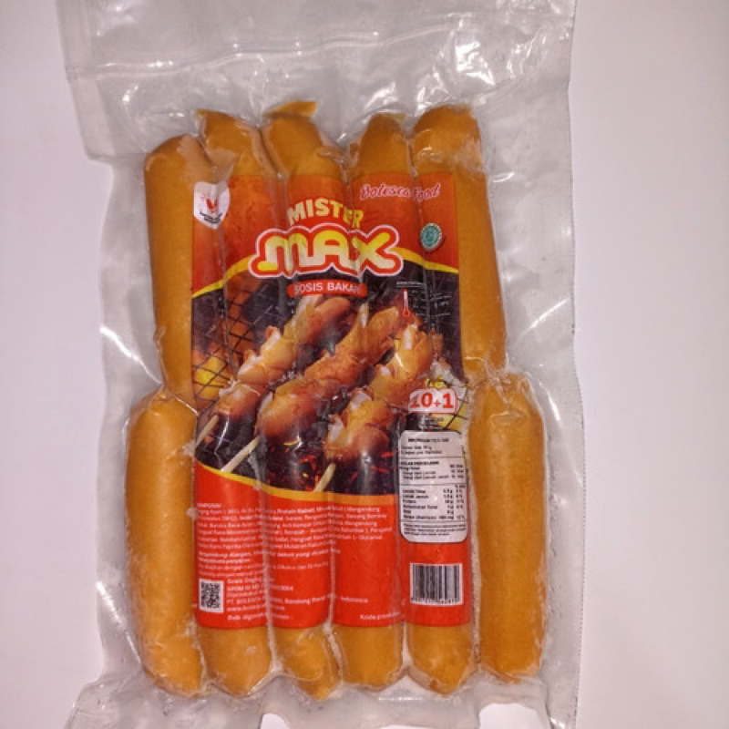 

MISTER MAX SOSIS BAKAR ISI 11 500 GRAM