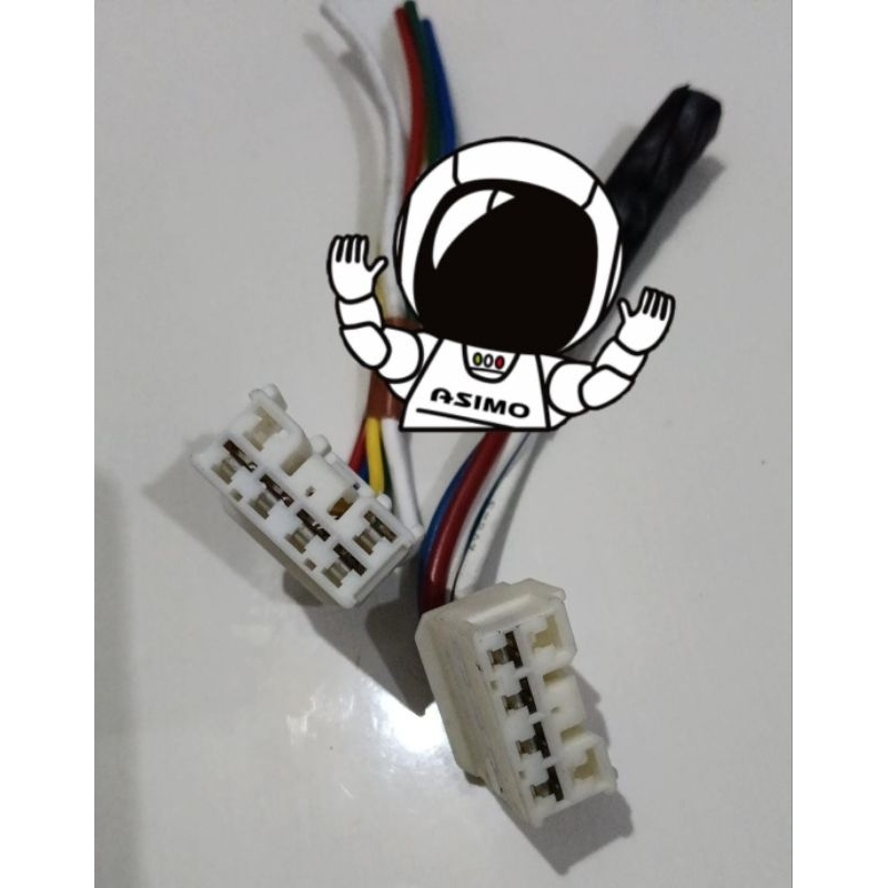 soket pin 6 Original original toyota avanza rush veloz agya calya sienta altis yaris raize vios solu