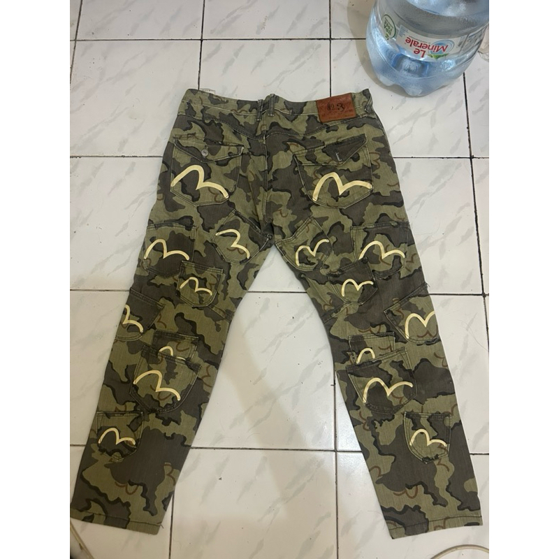 Vintage EVISU multi pocket camo | [GUARANTEED GOOD] LIMITED