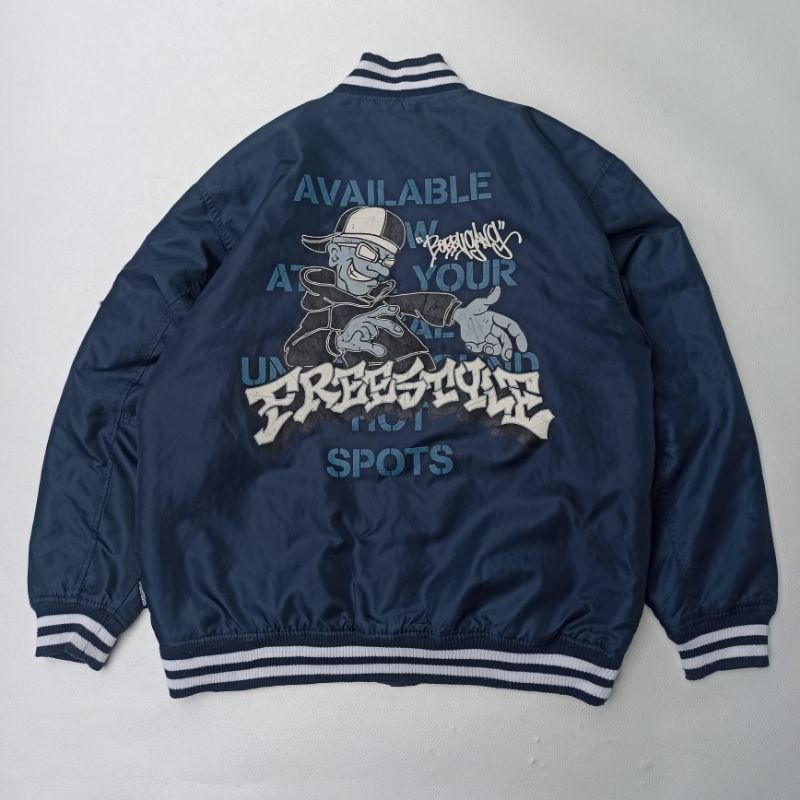 VARSITY JACKET BOBBY GANG STREET 05 NOT JNCO EVISU DOGTOWN FUBU SOHK SOUTHPOLE