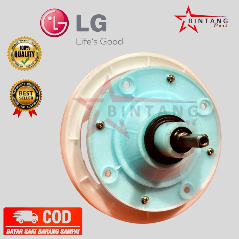 gear box mesin cuci LG 2 tabung original