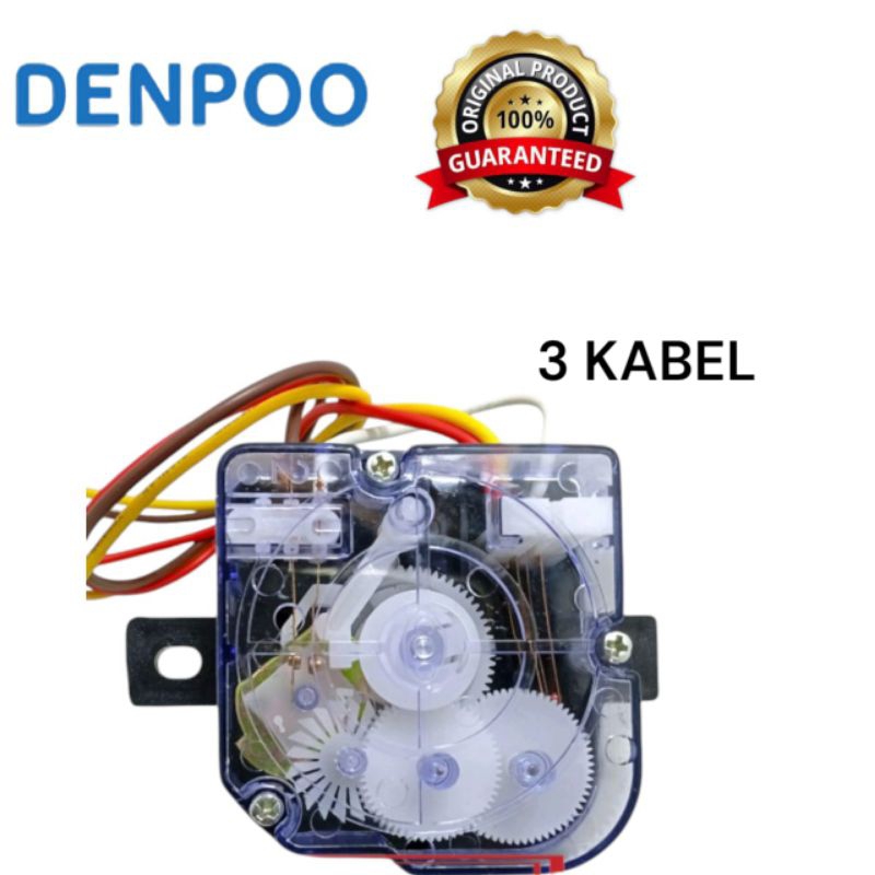 TIMER PENCUCI TIMER WASH MESIN CUCI 2 TABUNG DENPOO TYPE DW-828-SG TIMER MESIN CUCI DENPOO 2 TABUNG