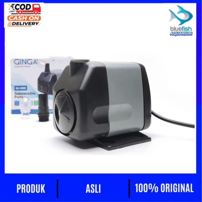 Pompa Air Aquarium Kolam GINGA GA 3900 Original Low Watt